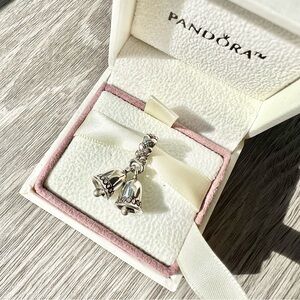 PANDORA SILVER BELLS CHARM